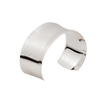Silver Cuff Bangle | The Love Cuff - Click Image to Close
